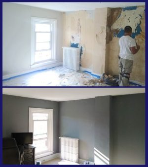 Wallpaper Removal and Painting