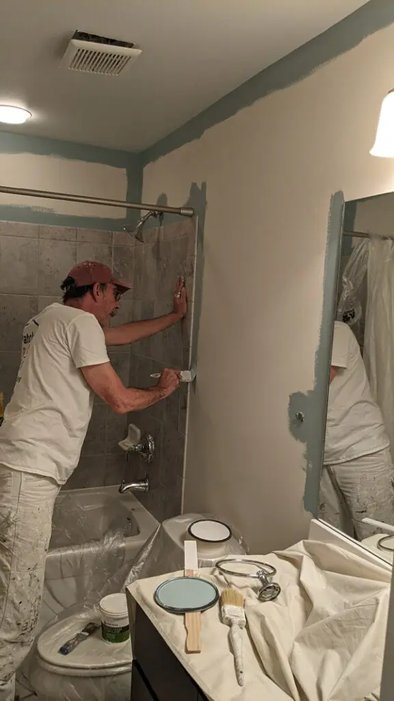 Interior Bathroom Painting in Wayne PA