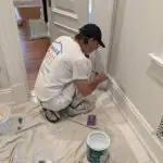 Interior Painter - Painting Baseboards - Wayne PA