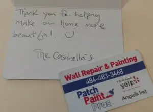 Patch and Paint Pros Client Review