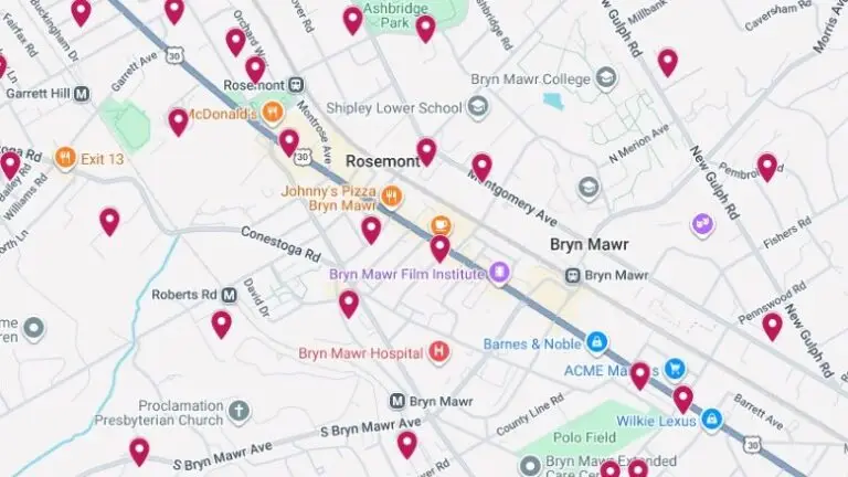 Past Painting Projects in Bryn Mawr